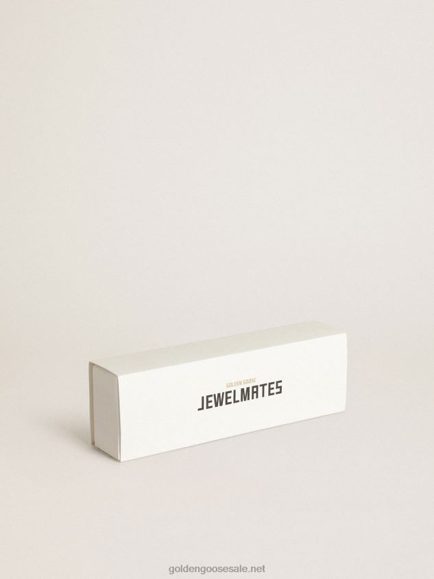 Timeless Jewelmates Collection chain bracelet in antique silver color FN20N838 Men Golden Goose