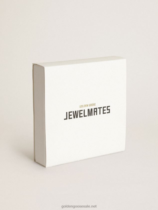 Timeless Jewelmates Collection chain necklace in antique silver color FN20N839 Men Golden Goose