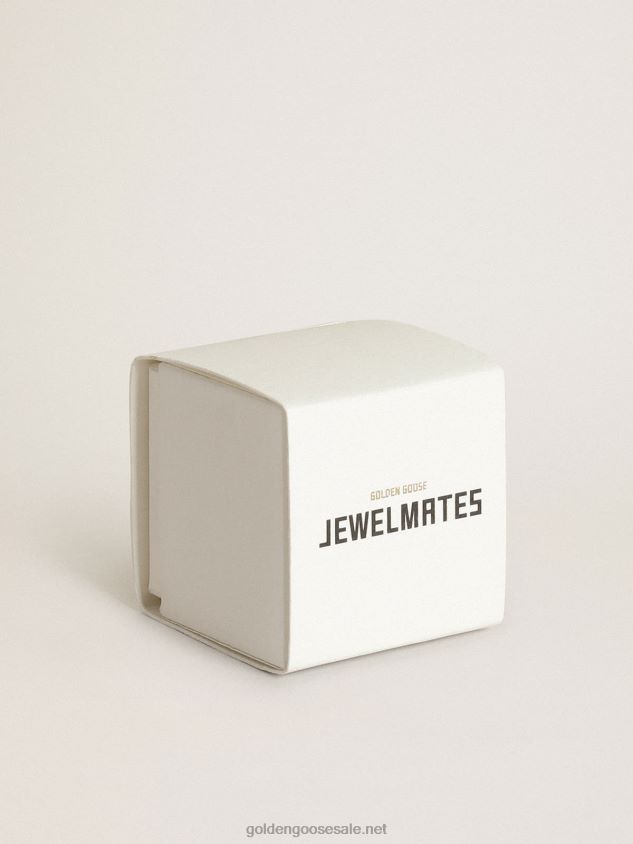 Timeless Jewelmates Collection ring in antique silver color FN20N835 Men Golden Goose