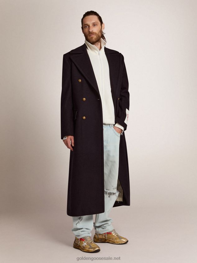 Collection bleached jeans with distressed treatment FN20N716 Men Golden Goose