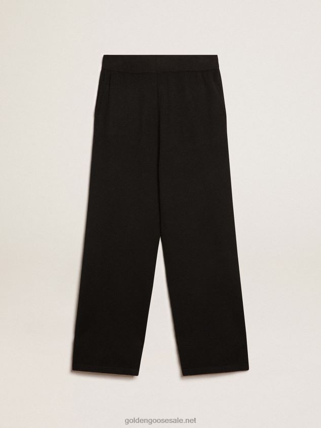black cashmere blend joggers FN20N790 Men Golden Goose