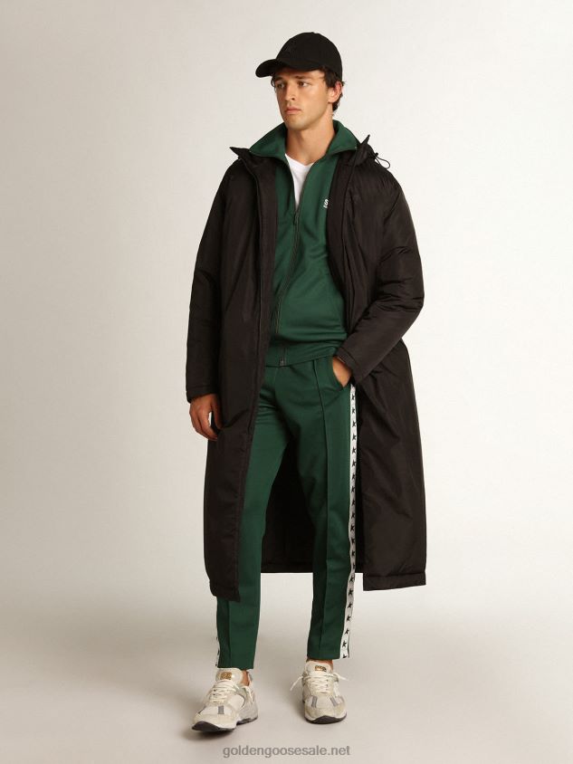 green joggers with stars on the sides FN20N710 Men Golden Goose