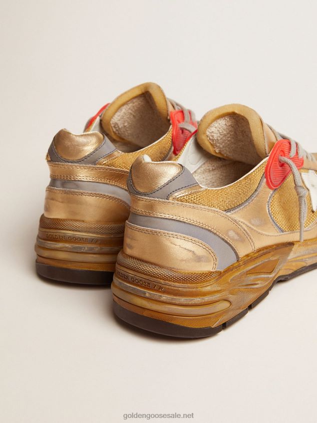 Gold Dad-Star sneakers with distressed finish FN20N590 Men Golden Goose