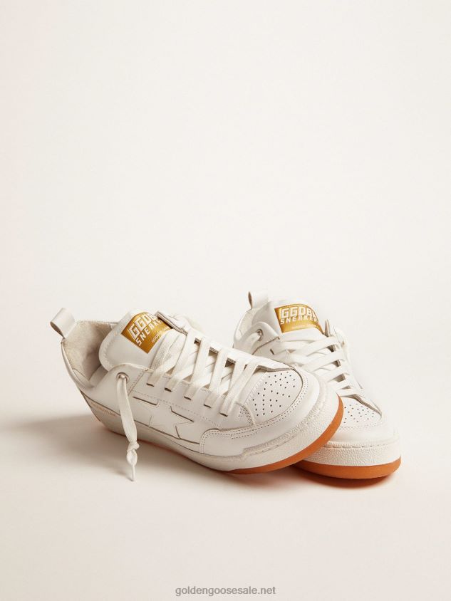Yeah sneakers in optical white leather FN20N596 Men Golden Goose