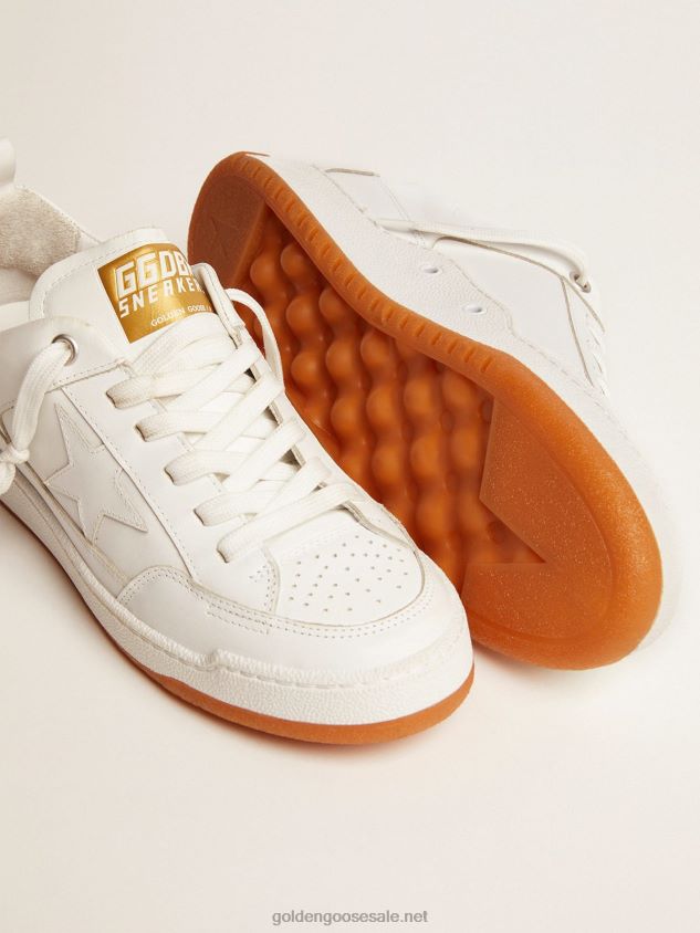 Yeah sneakers in optical white leather FN20N596 Men Golden Goose