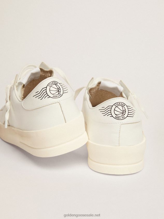 Stardan sneakers in total white leather FN20N646 Men Golden Goose