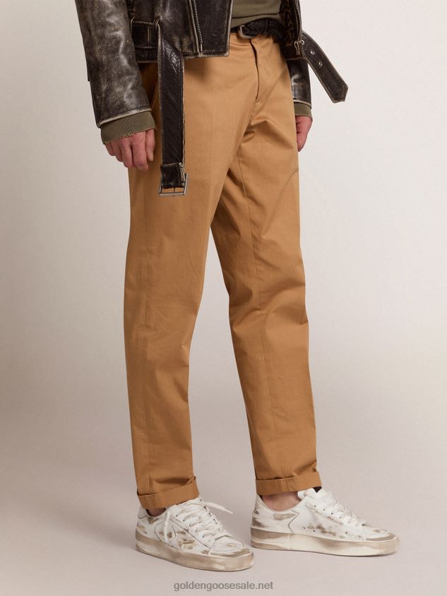 Stardan sneakers in white leather with lived-in treatment FN20N627 Men Golden Goose
