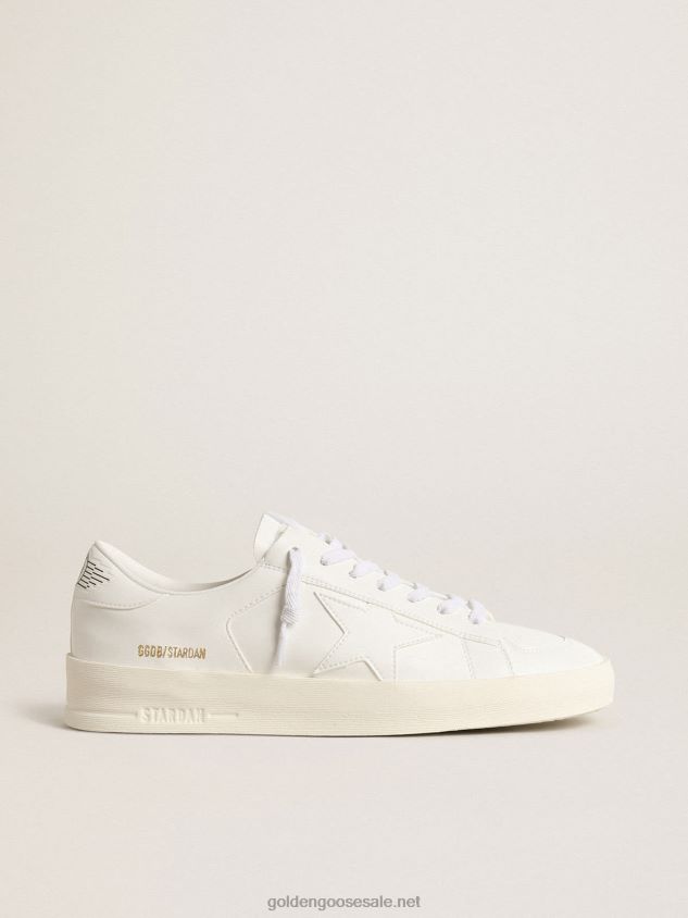 bio-based Stardan with white star and heel tab FN20N638 Men Golden Goose