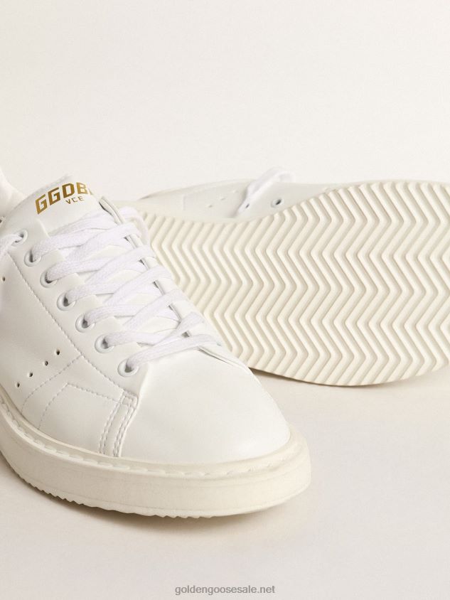 bio-based Starter with white star and heel tab FN20N647 Men Golden Goose