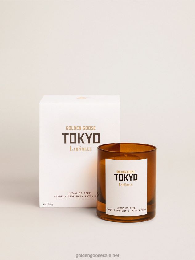 Tokyo Essence Pepper Wood Scented Candle 200 g FN20N497 Women Golden Goose