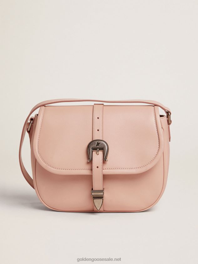 Medium Rodeo Bag in quartz-pink leather FN20N480 Women Golden Goose