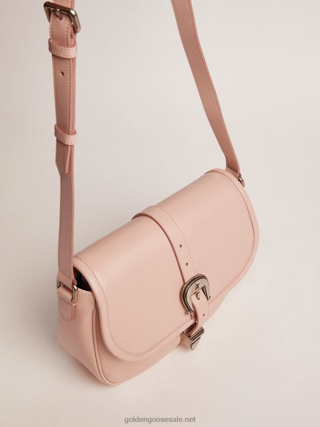 Medium Rodeo Bag in quartz-pink leather FN20N480 Women Golden Goose