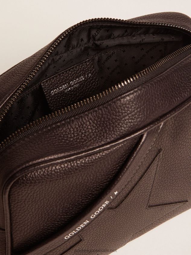 Black Star Bag made of hammered leather FN20N451 Women Golden Goose
