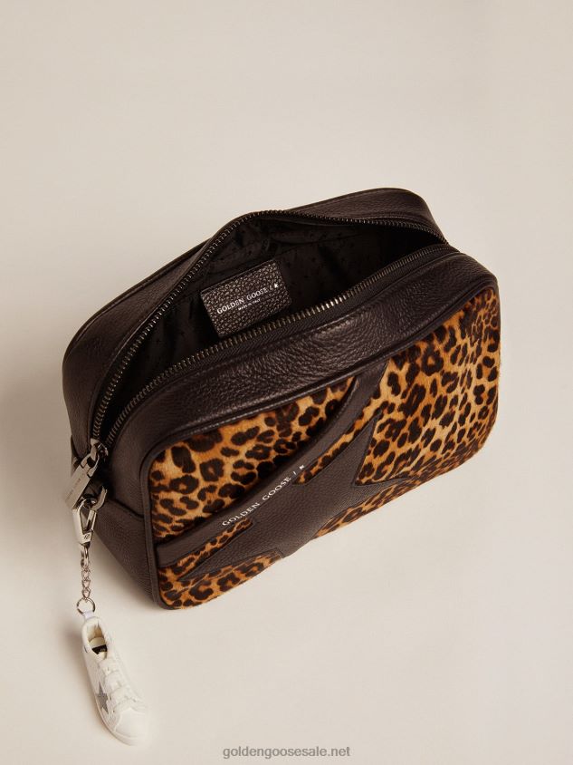 Star Bag in leopard-print pony skin FN20N453 Women Golden Goose