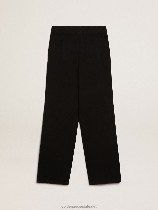 Black cashmere blend joggers FN20N929 Women Golden Goose