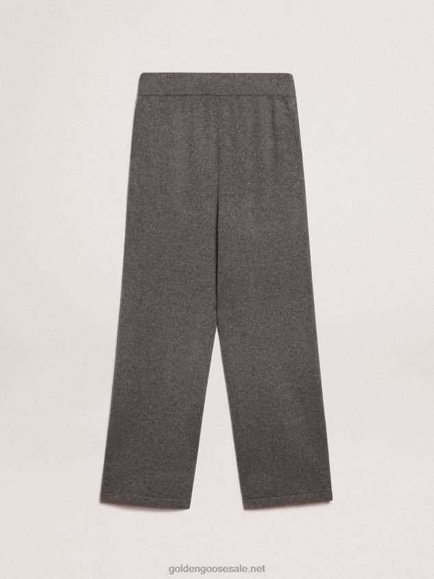 Gray cashmere blend joggers FN20N980 Women Golden Goose