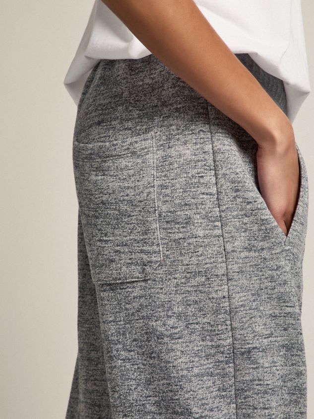 Gray joggers with gold star on the front FN20N1039 Women Golden Goose