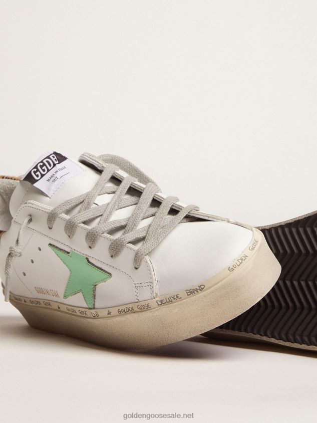 Hi Star sneakers with leopard-print heel tab FN20N112 Women Golden Goose