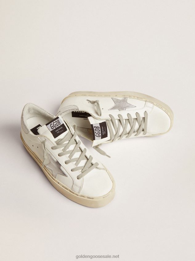Hi Star sneakers with silver heel tab FN20N93 Women Golden Goose