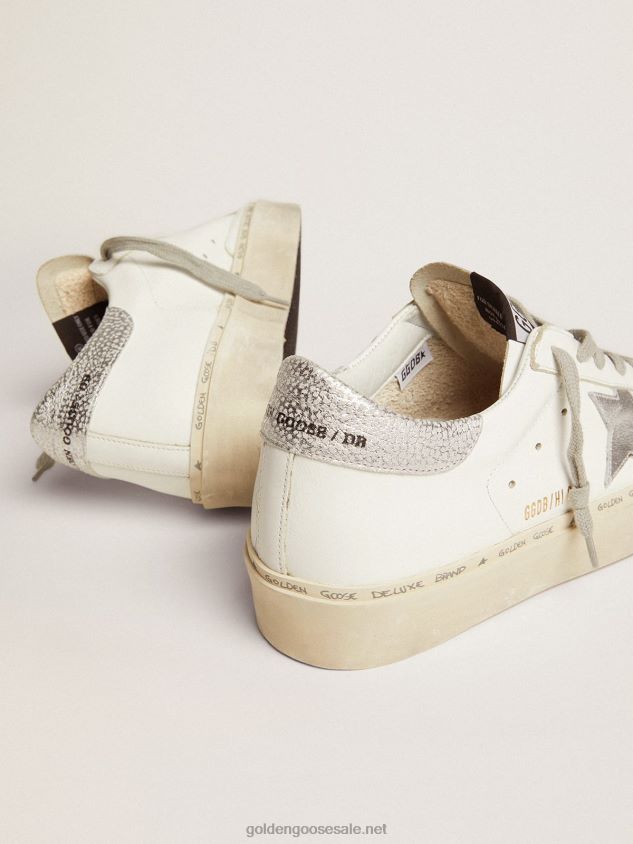 Hi Star sneakers with silver heel tab FN20N93 Women Golden Goose