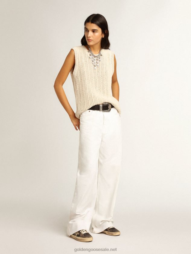 Mid Star in black glitter with dove-gray suede star and heel tab FN20N222 Women Golden Goose