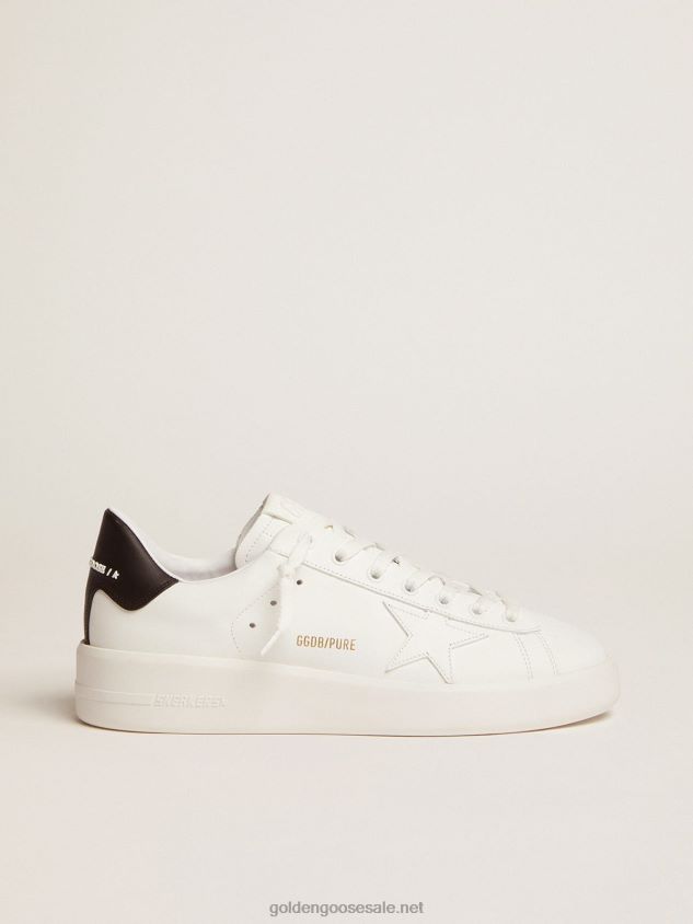 Purestar sneakers with black heel tab FN20N264 Women Golden Goose