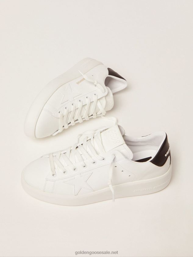 Purestar sneakers with black heel tab FN20N264 Women Golden Goose