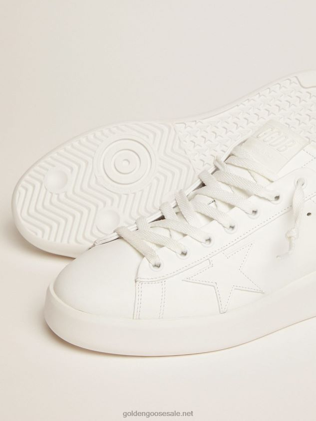 Purestar sneakers with black heel tab FN20N264 Women Golden Goose
