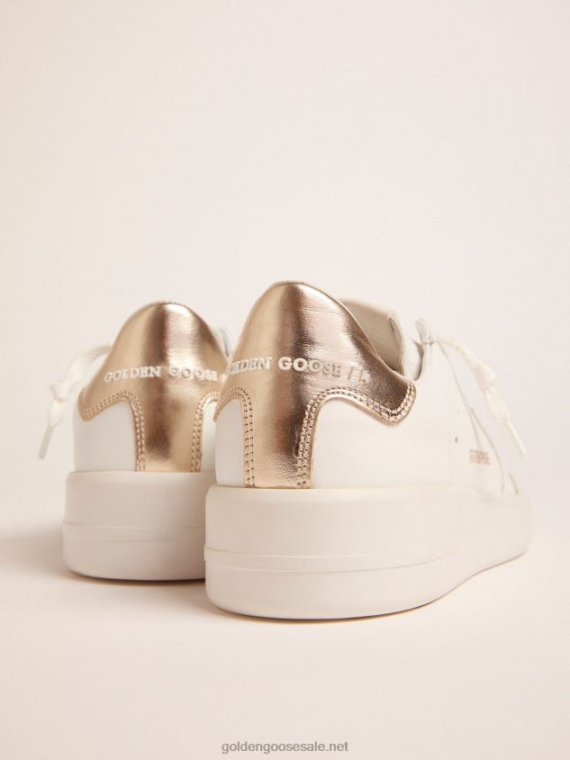 Purestar sneakers with gold-coloured heel tab FN20N59 Women Golden Goose