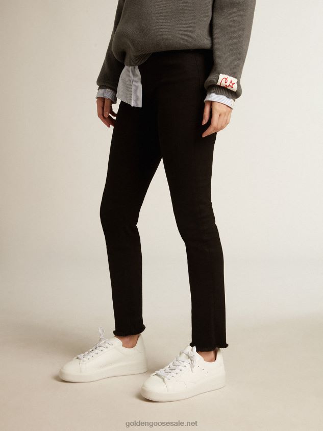 bio-based Purestar with white star and heel tab FN20N206 Women Golden Goose