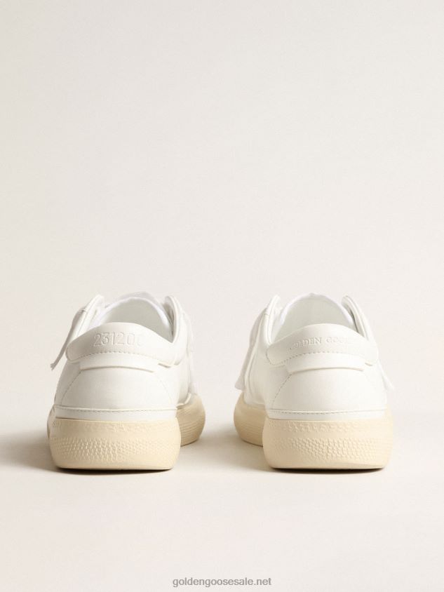 Yatay Model 1B sustainable sneakers with white bio-based upper and white Y FN20N3 Women Golden Goose