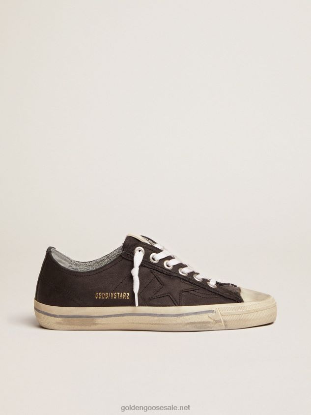 V-STAR sneakers in vintage-effect leather FN20N132 Women Golden Goose